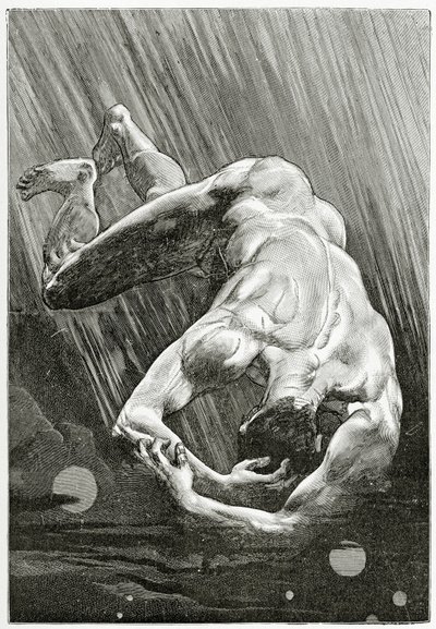 La Fine di Satana, XIX secolo da Jean Paul Laurens
